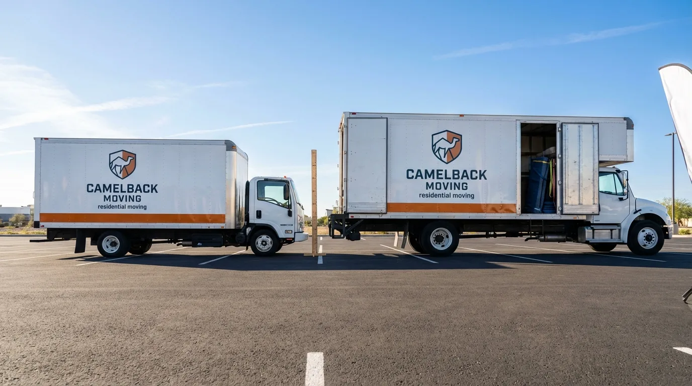 Moving truck size capacity guide in Southern Pines